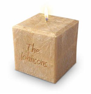 Eco-Luxury Palm Wax Candle (4") - Image 2