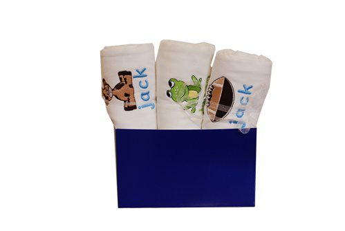 A Burp Cloth Gift Set - Image 4