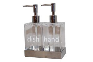 Lucite Soap or Lotion Dispenser