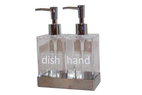 Lucite Soap or Lotion Dispenser