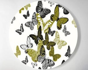 Butterfly Acrylic Lazy Susan