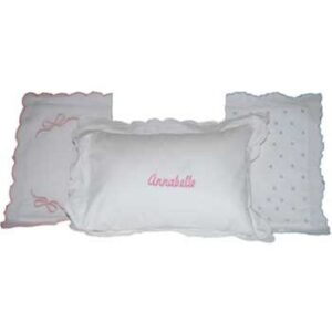 Scalloped Edge Baby Pillow
