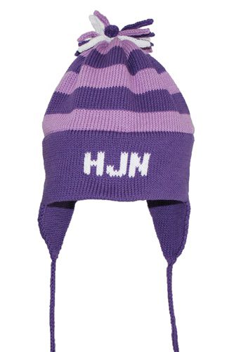 Hand-Knitted Striped Earflap Hat (Baby & Kids) - Image 2
