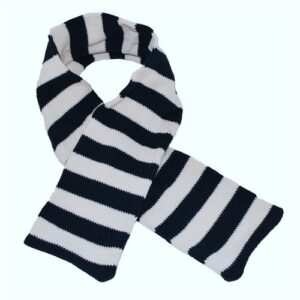 Hand-Knitted Striped Scarf (Kids)