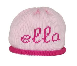 Hand-Knitted Solid Beanie (Baby & Kids)