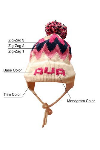 Hand-Knitted Zig Zag Earflap Hat (Baby & Kids) - Image 2