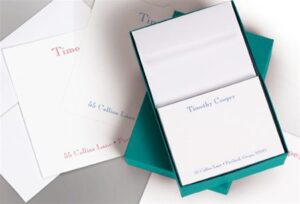 Business Note Cards Set (50 Cards with Envelopes)