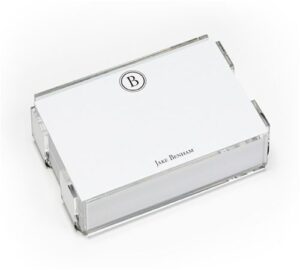 Initial Memo Pad with Acrylic Holder (250 Sheets)