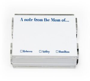 Mommy Memo Pad with Acrylic Holder (250 Sheets)