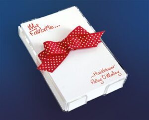 “My Favorite” Memo Pad with Acrylic Holder & Ribbon (250 Sheets)