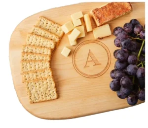 Round Wood Serving Board