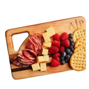 Wood Cheese Serving Board with Handle