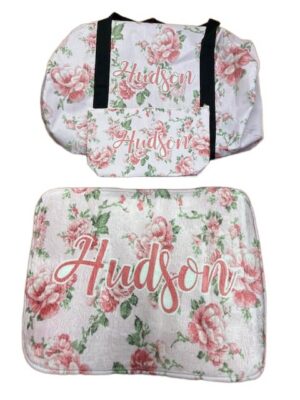Floral Travel Set
