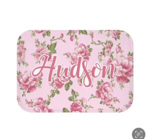 Pink Floral Travel Case
