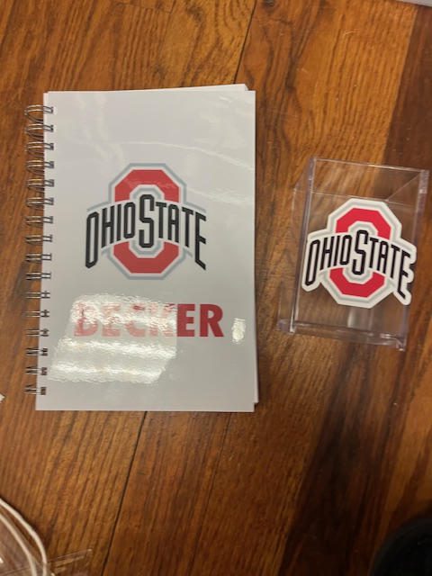 College Notebook & Pencil Holder Set - Image 2