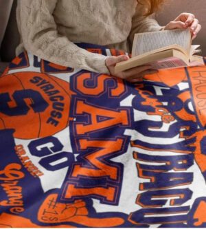 College Minky Blanket