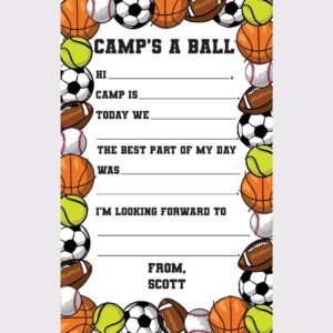 Kids Notepad – Themed Collage & Sports Designs