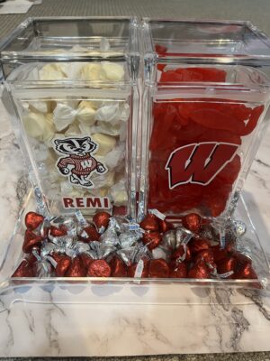 Acrylic Tray with Canisters – College Edition