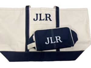 Canvas Tote Bag with Matching Pouch
