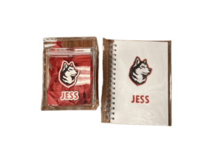 Personalized JESS notebook and sticker set