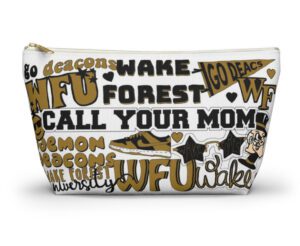 “Call Your Mom” College Canvas Zipper Pouch