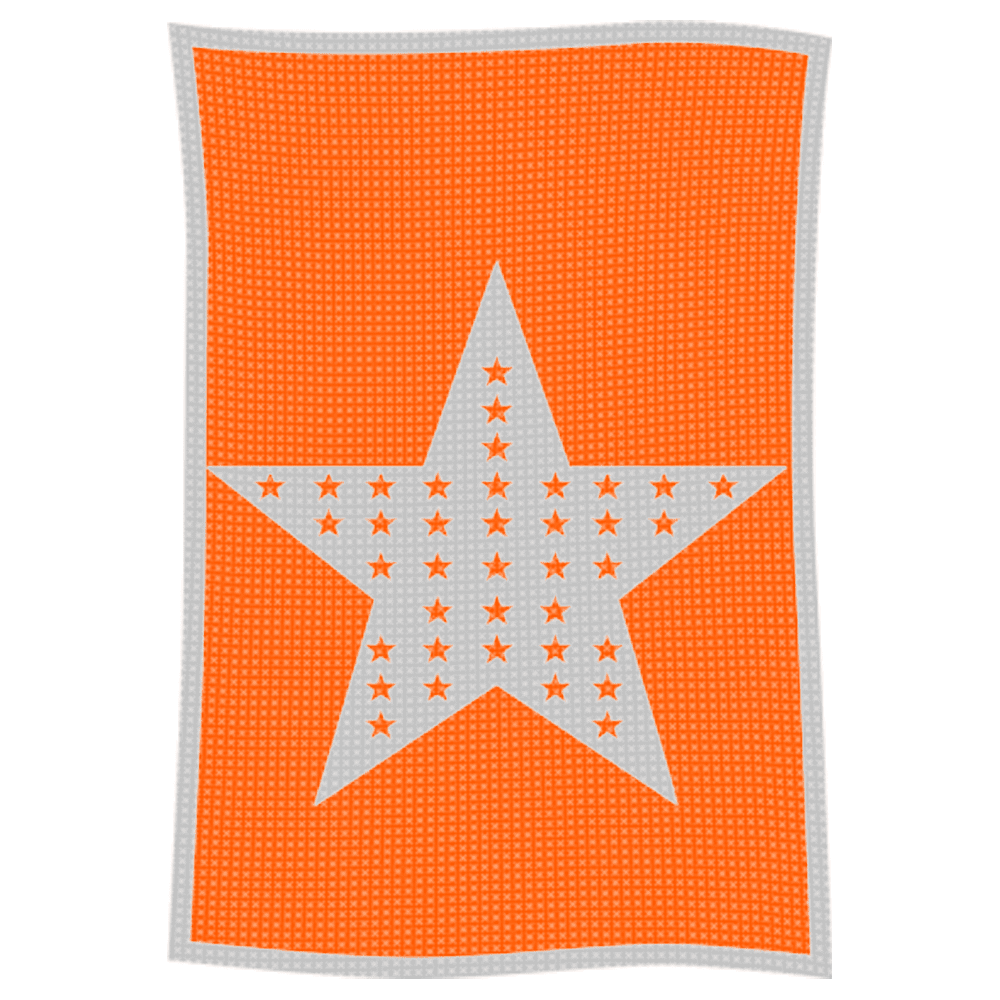 Metallic Star on Star Name Blanket - Image 39