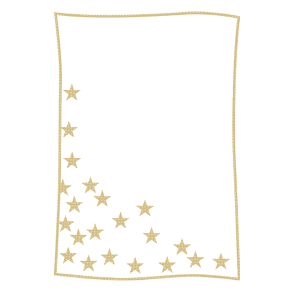Metallic Sprinkled Stars Name Blanket - Image 2