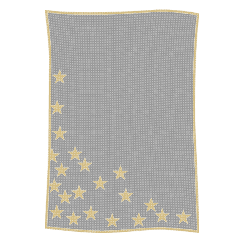Metallic Sprinkled Stars Name Blanket - Image 4