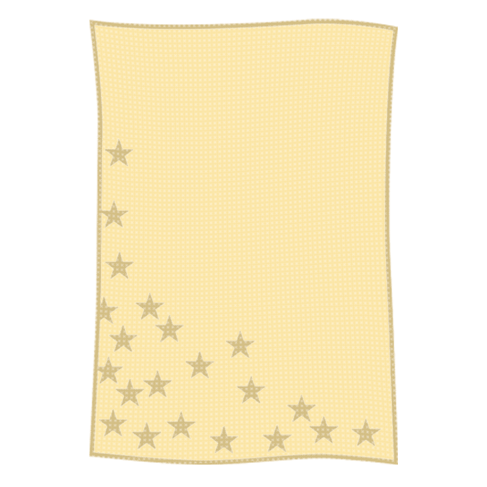 Metallic Sprinkled Stars Name Blanket - Image 7