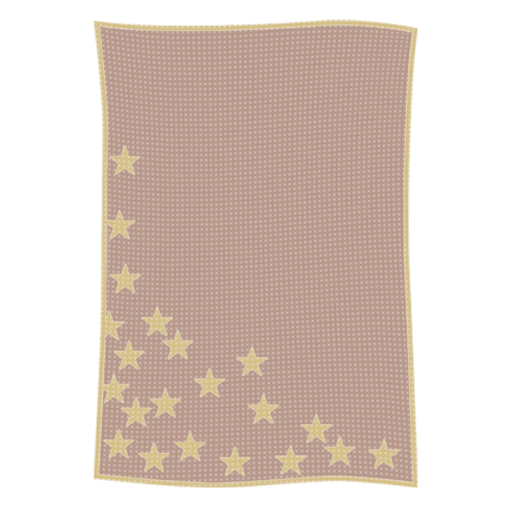 Metallic Sprinkled Stars Name Blanket - Image 9