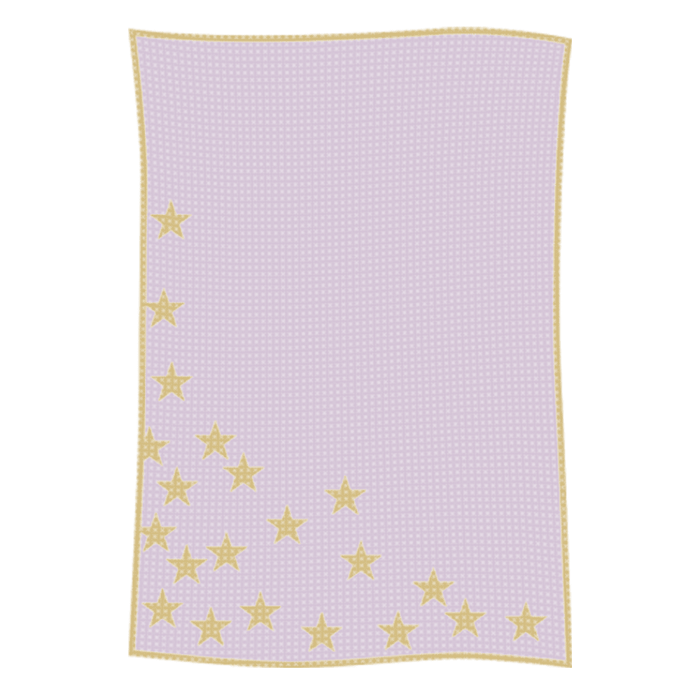 Metallic Sprinkled Stars Name Blanket - Image 13