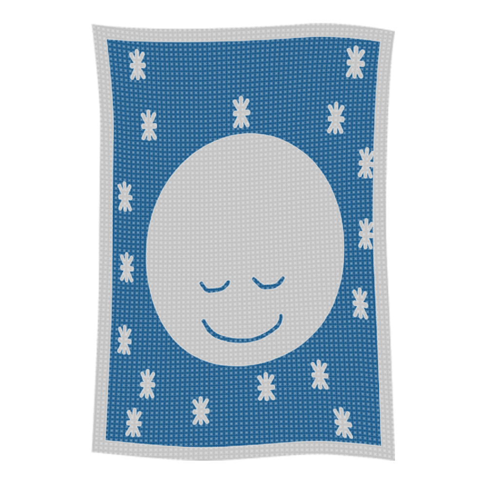 Metallic Goodnight Moon Name Blanket - Image 58