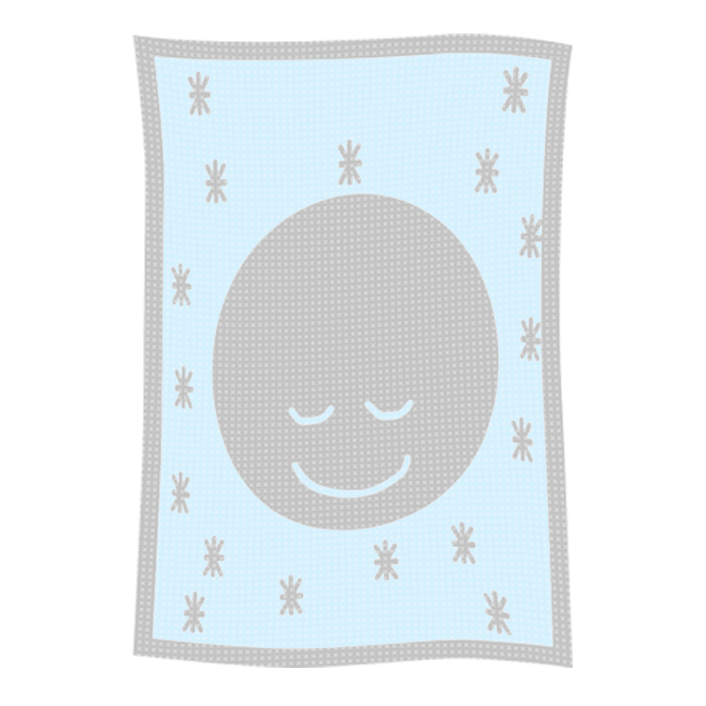 Metallic Goodnight Moon Name Blanket - Image 48