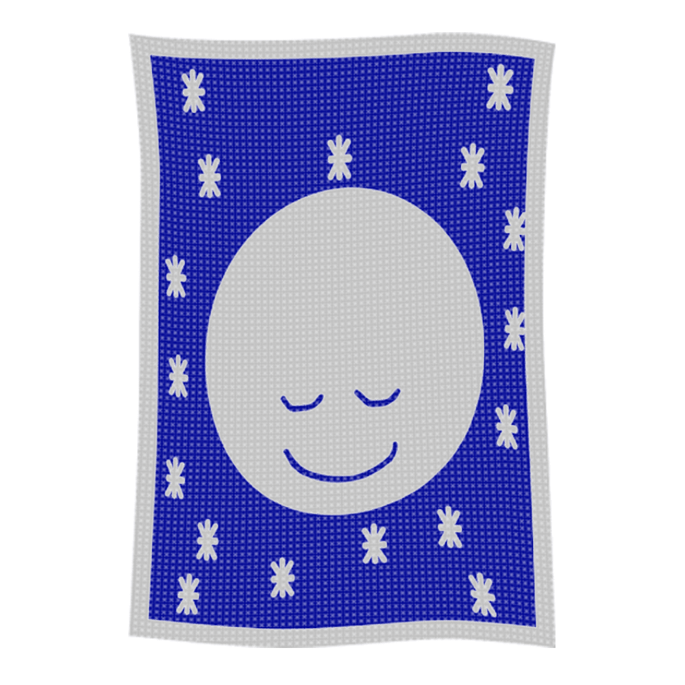 Metallic Goodnight Moon Name Blanket - Image 51