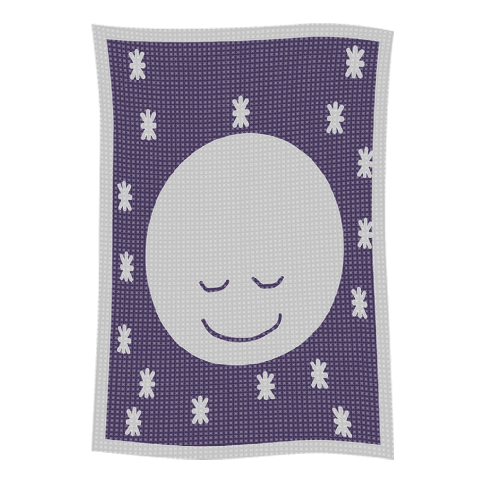 Metallic Goodnight Moon Name Blanket - Image 52
