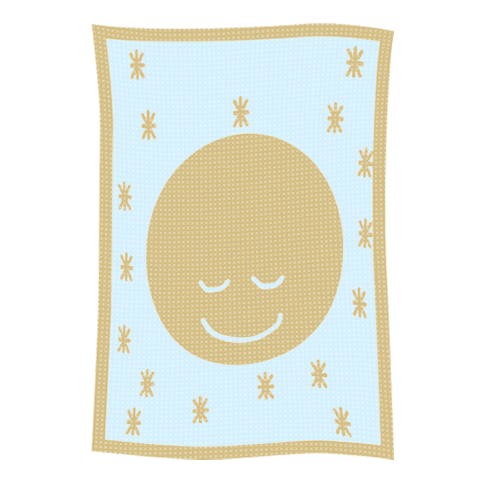 Metallic Goodnight Moon Name Blanket - Image 18