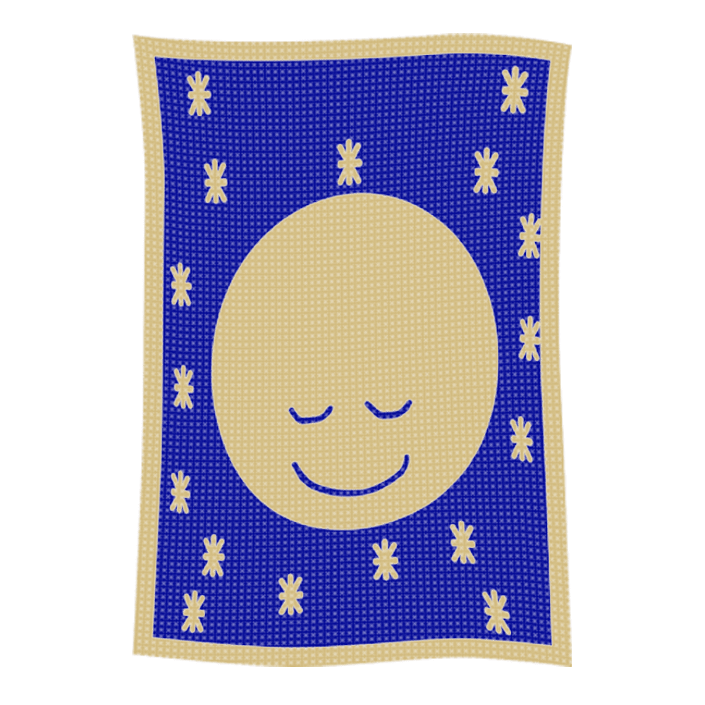 Metallic Goodnight Moon Name Blanket - Image 21