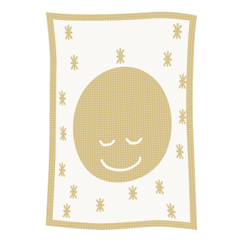 Metallic Goodnight Moon Name Blanket - Image 10