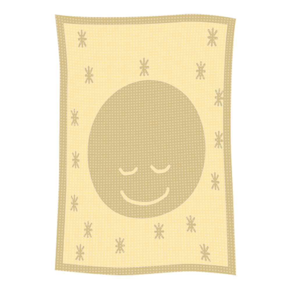 Metallic Goodnight Moon Name Blanket - Image 3