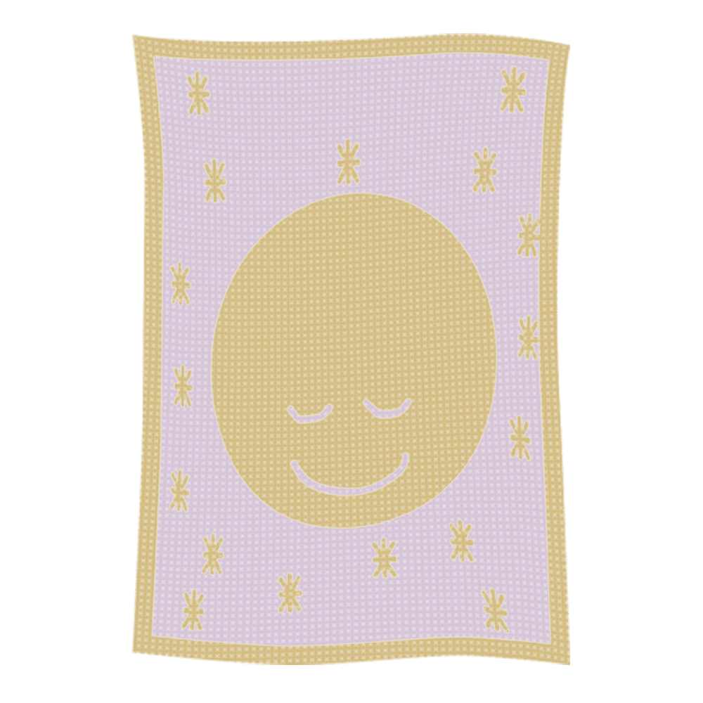 Metallic Goodnight Moon Name Blanket - Image 9