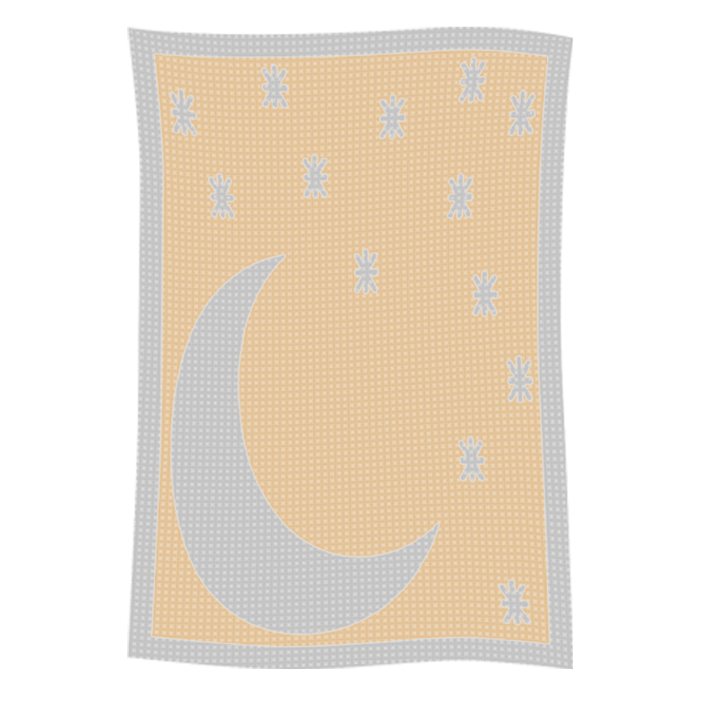 Metallic Moon & Stars Name Blanket - Image 38