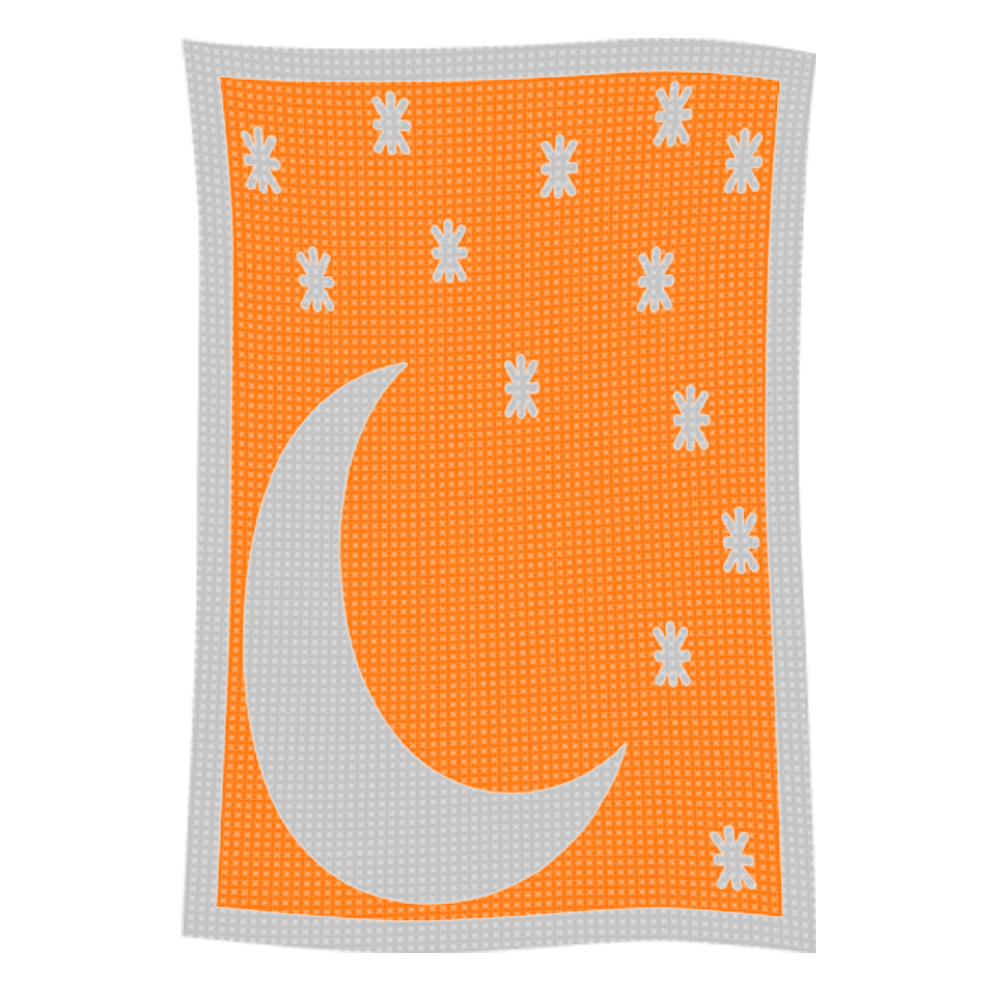 Metallic Moon & Stars Name Blanket - Image 40