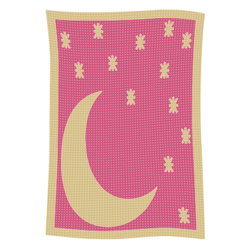 Metallic Moon & Stars Name Blanket - Image 16