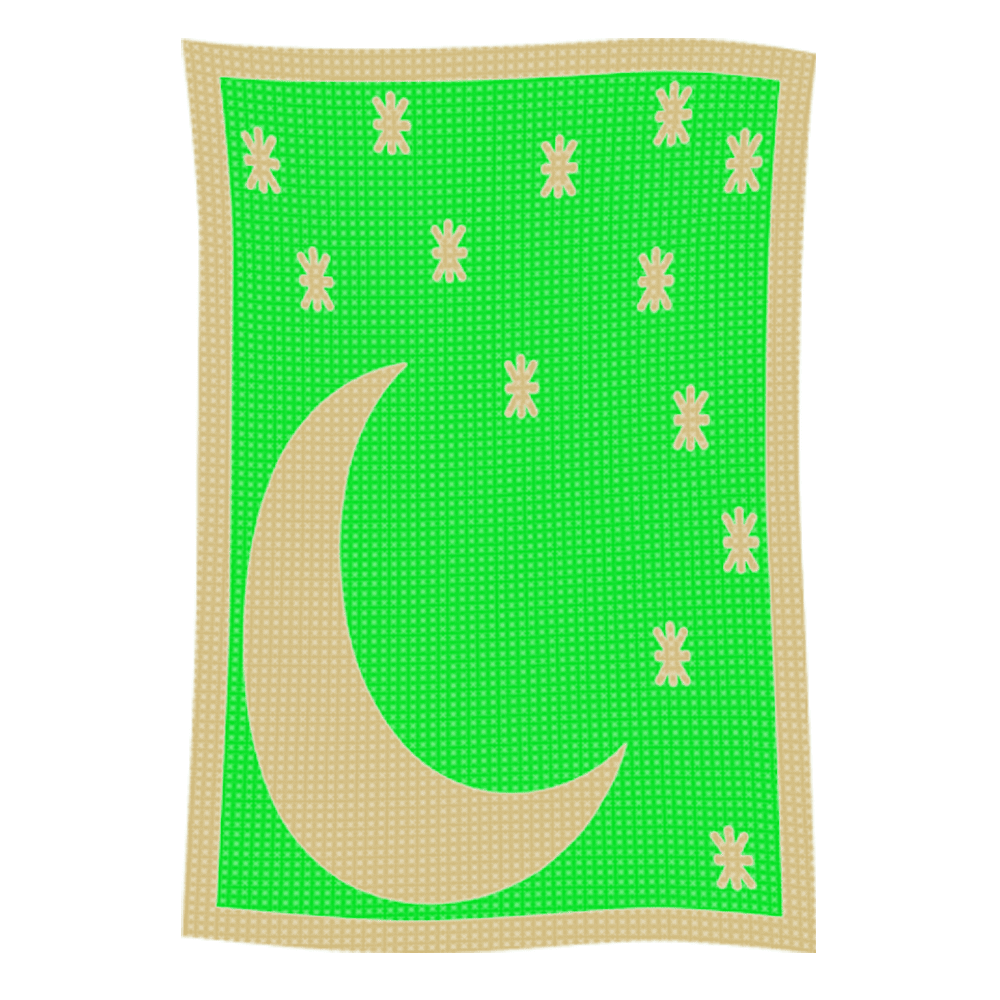 Metallic Moon & Stars Name Blanket - Image 25