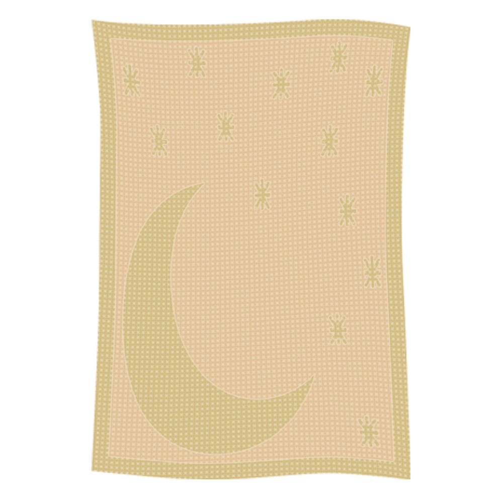 Metallic Moon & Stars Name Blanket - Image 9