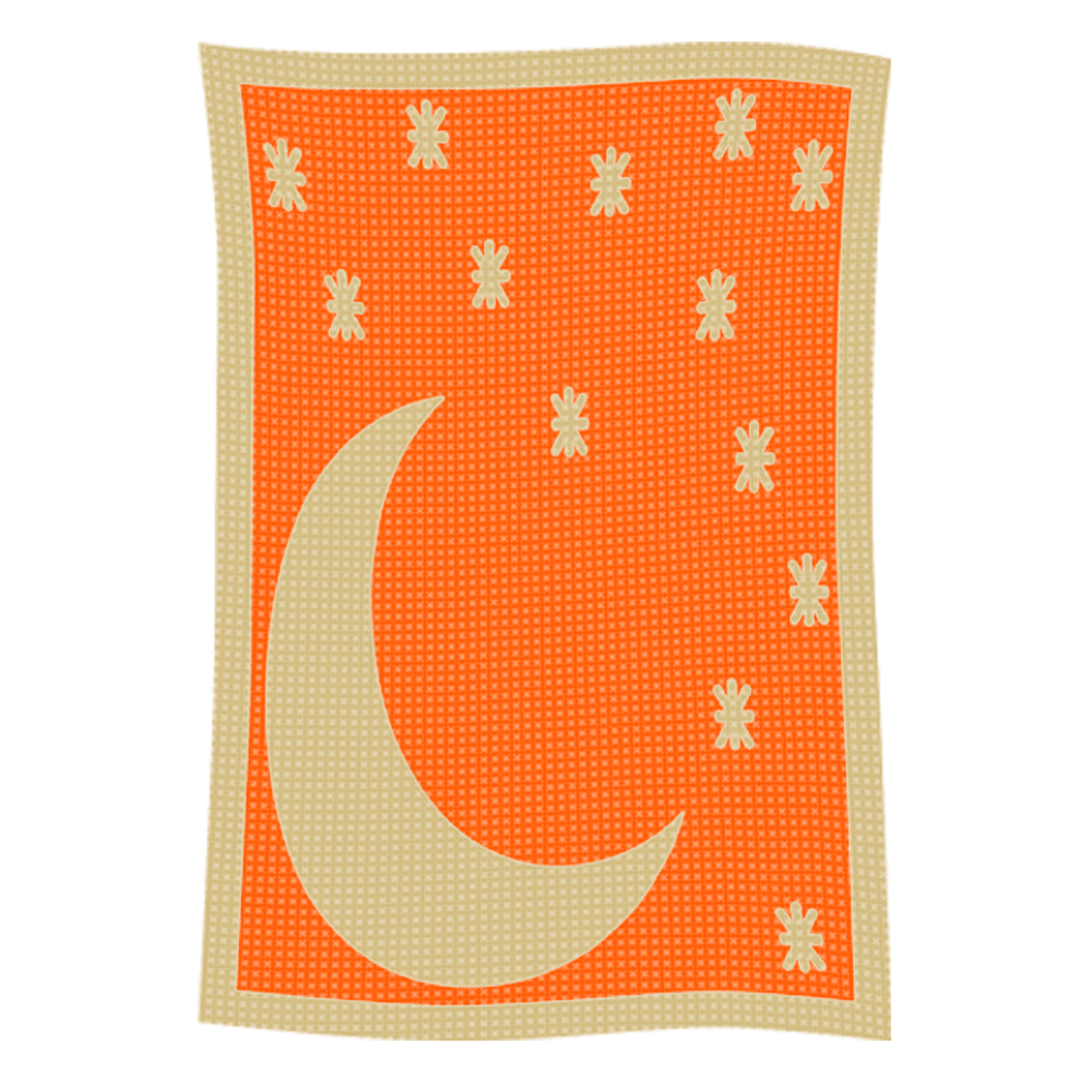 Metallic Moon & Stars Name Blanket - Image 11