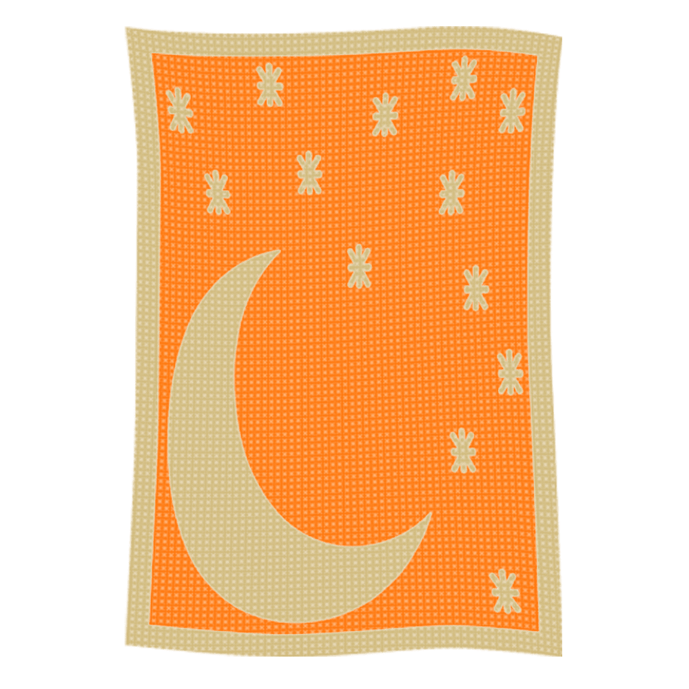 Metallic Moon & Stars Name Blanket - Image 12