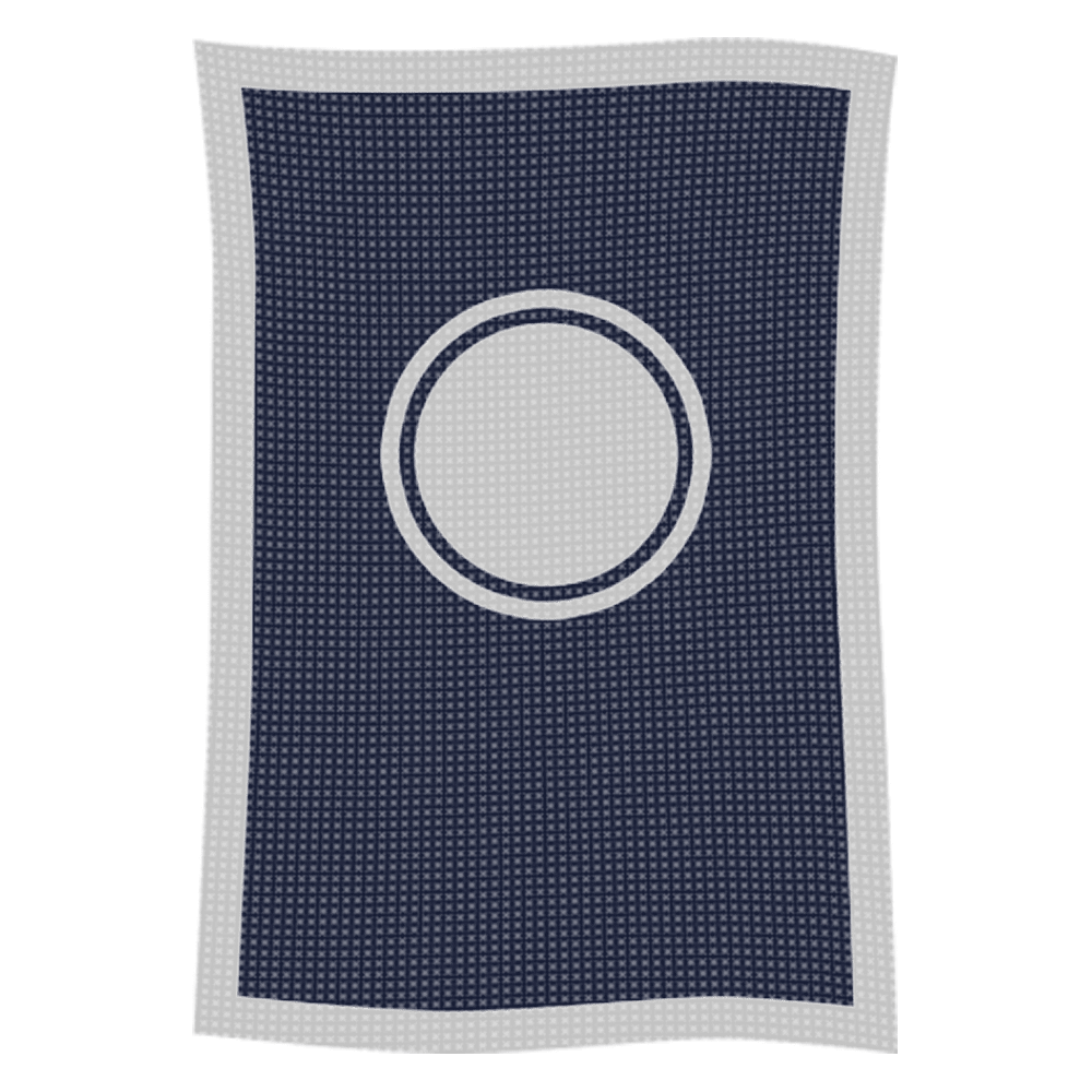 Metallic Initial Stamp Name Blanket - Image 53