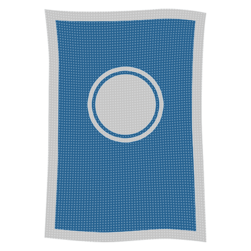 Metallic Initial Stamp Name Blanket - Image 58