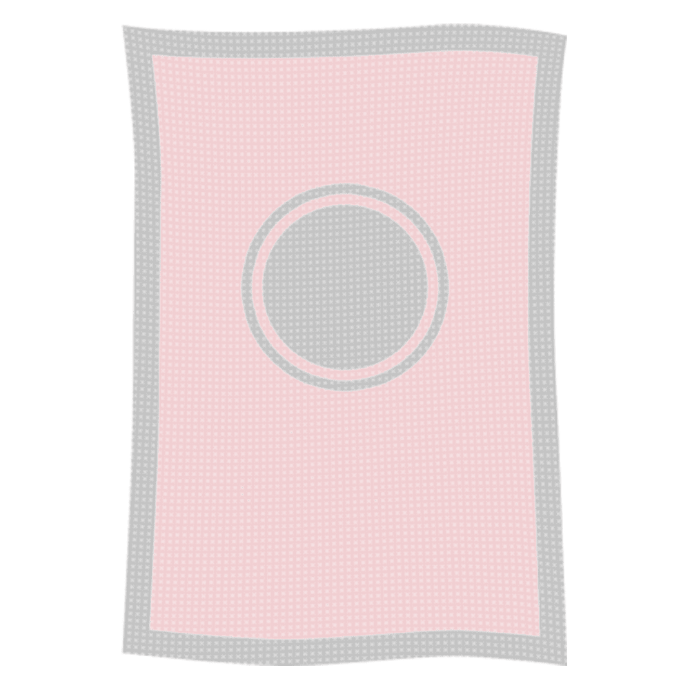 Metallic Initial Stamp Name Blanket - Image 44
